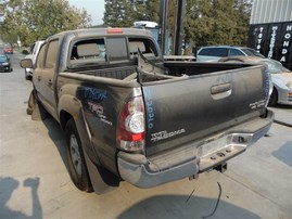 2010 TOYOTA TACOMA CREW CAB PRERUNNER GRAY 4.0 AT 2WD TRD OFF ROAD Z20210
